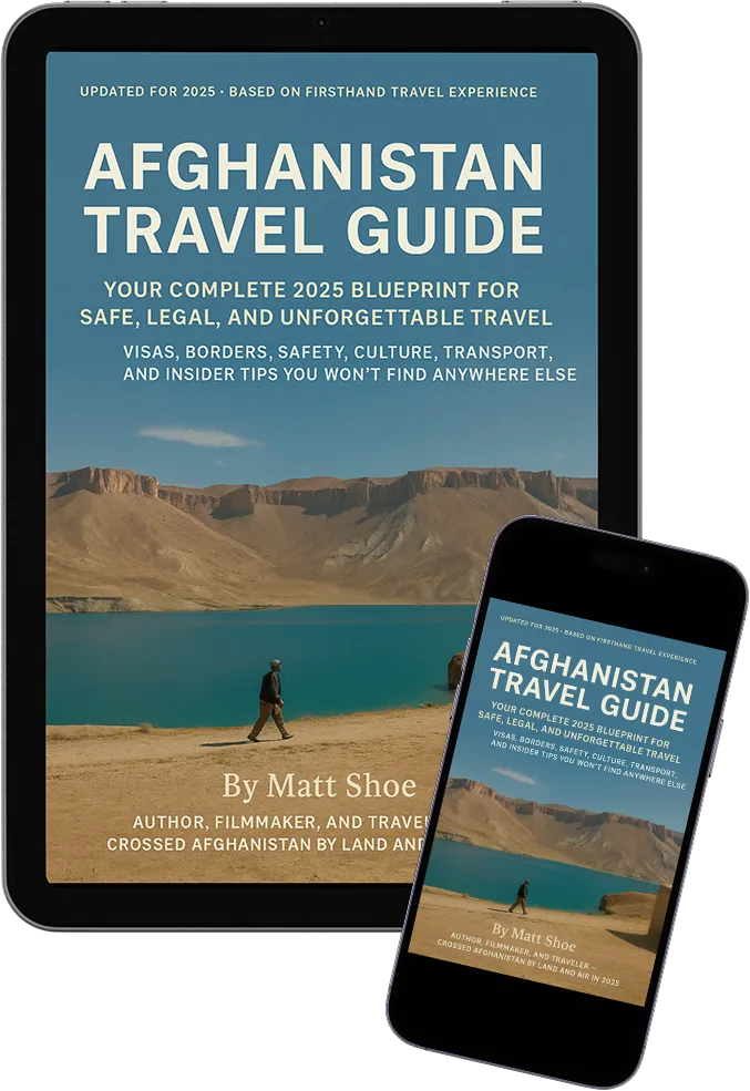 Afghanistan guide ebook mockup