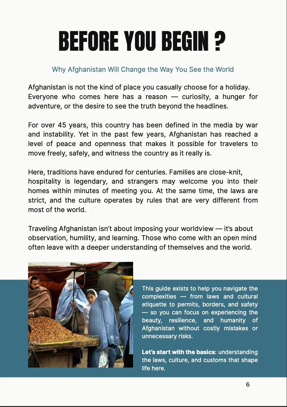 Afghanistan Guide preview page 2