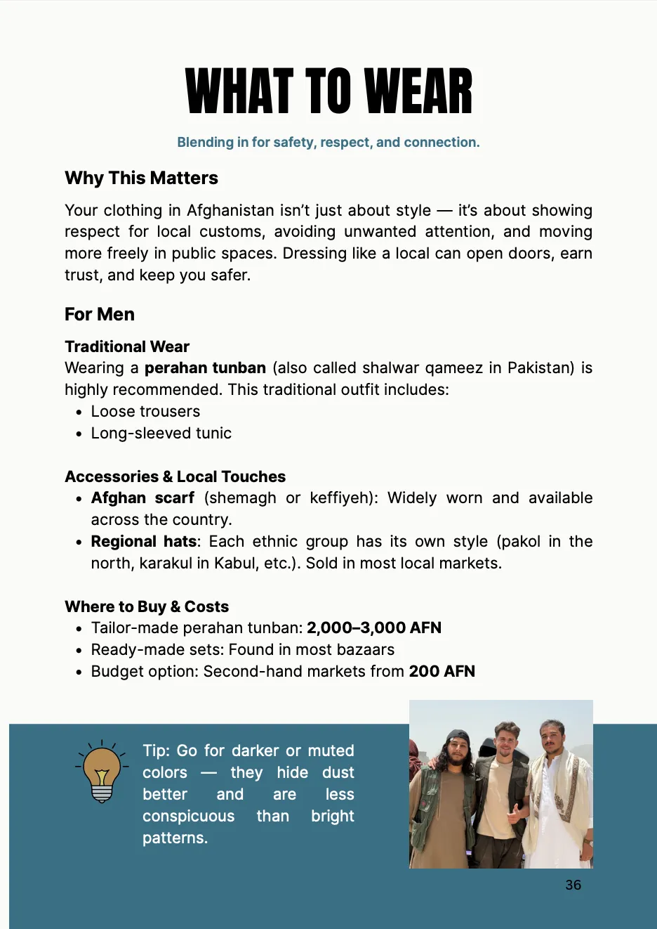 Afghanistan Guide preview page 9